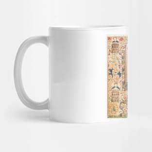 Experience the Beauty and Brilliance of the Medieval Era: Bring Home an Illuminated Manuscript Print Mug